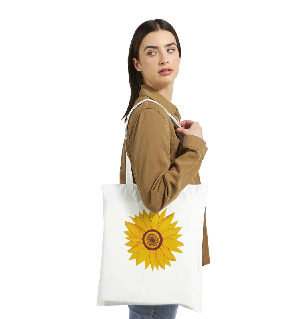 Sunflower Classic Tote Bag   - Available in different colours