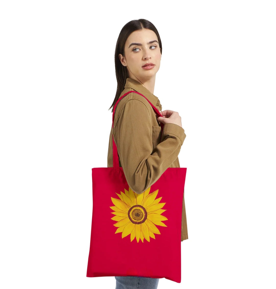Sunflower Classic Tote Bag   - Available in different colours
