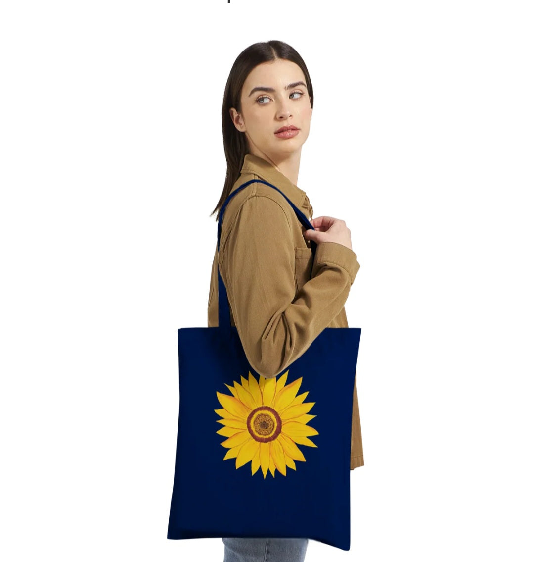 Sunflower Classic Tote Bag   - Available in different colours